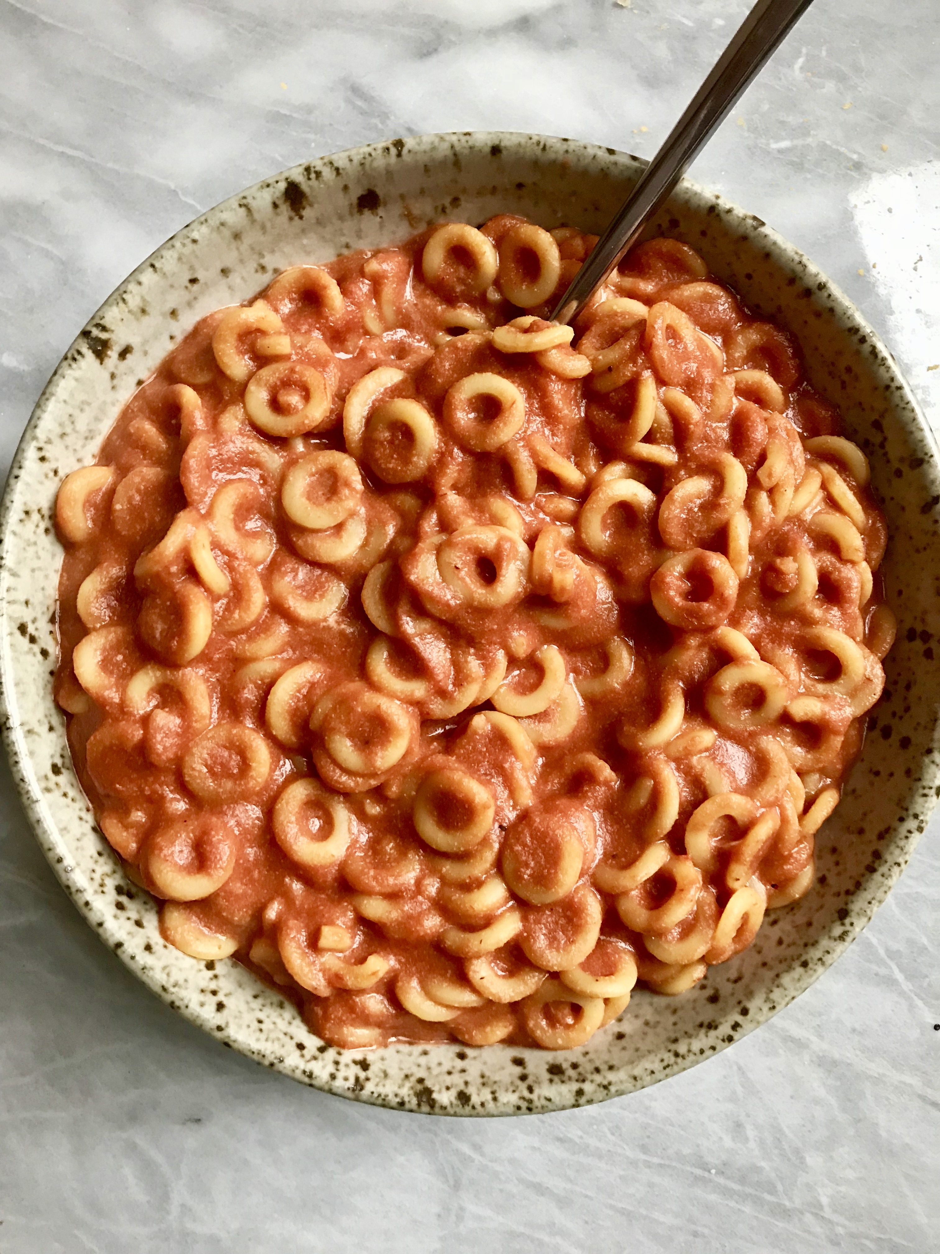 Vegan Spaghetti O’s