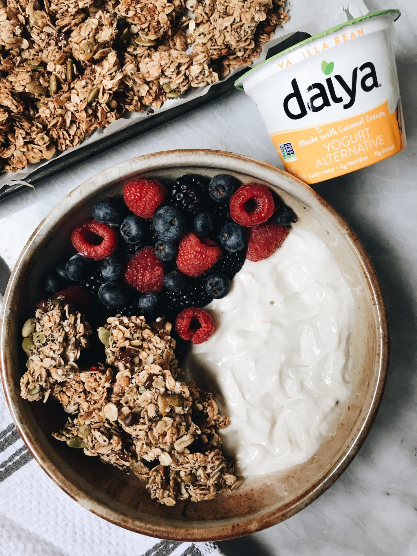 Vegan Yogurt & Granola Bowls – Plant Based Jane