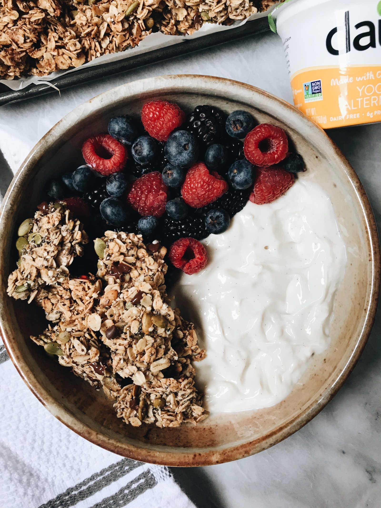 Vegan Yogurt & Granola Bowls – Plant Based Jane