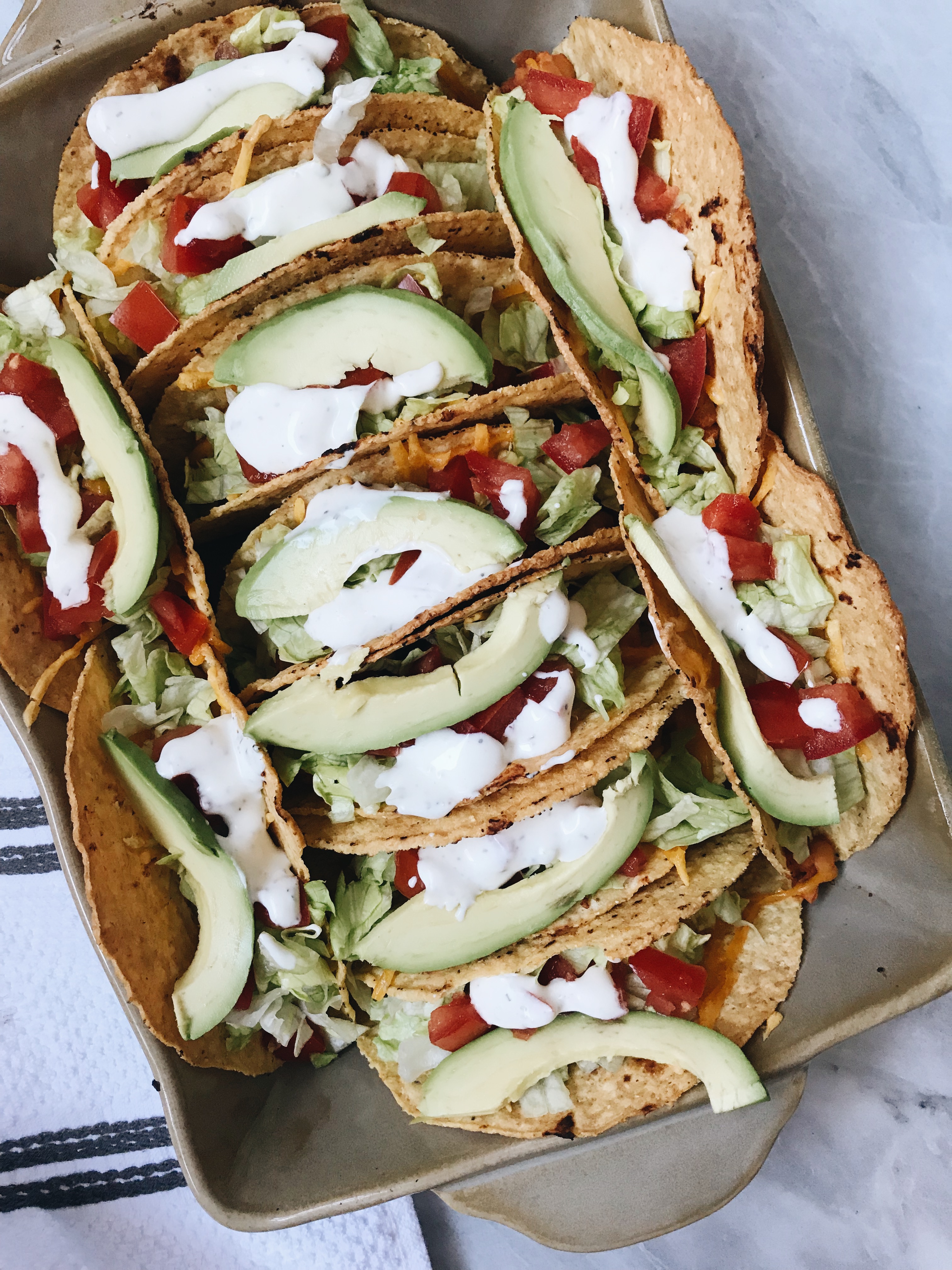 Baked Chickpea Tacos