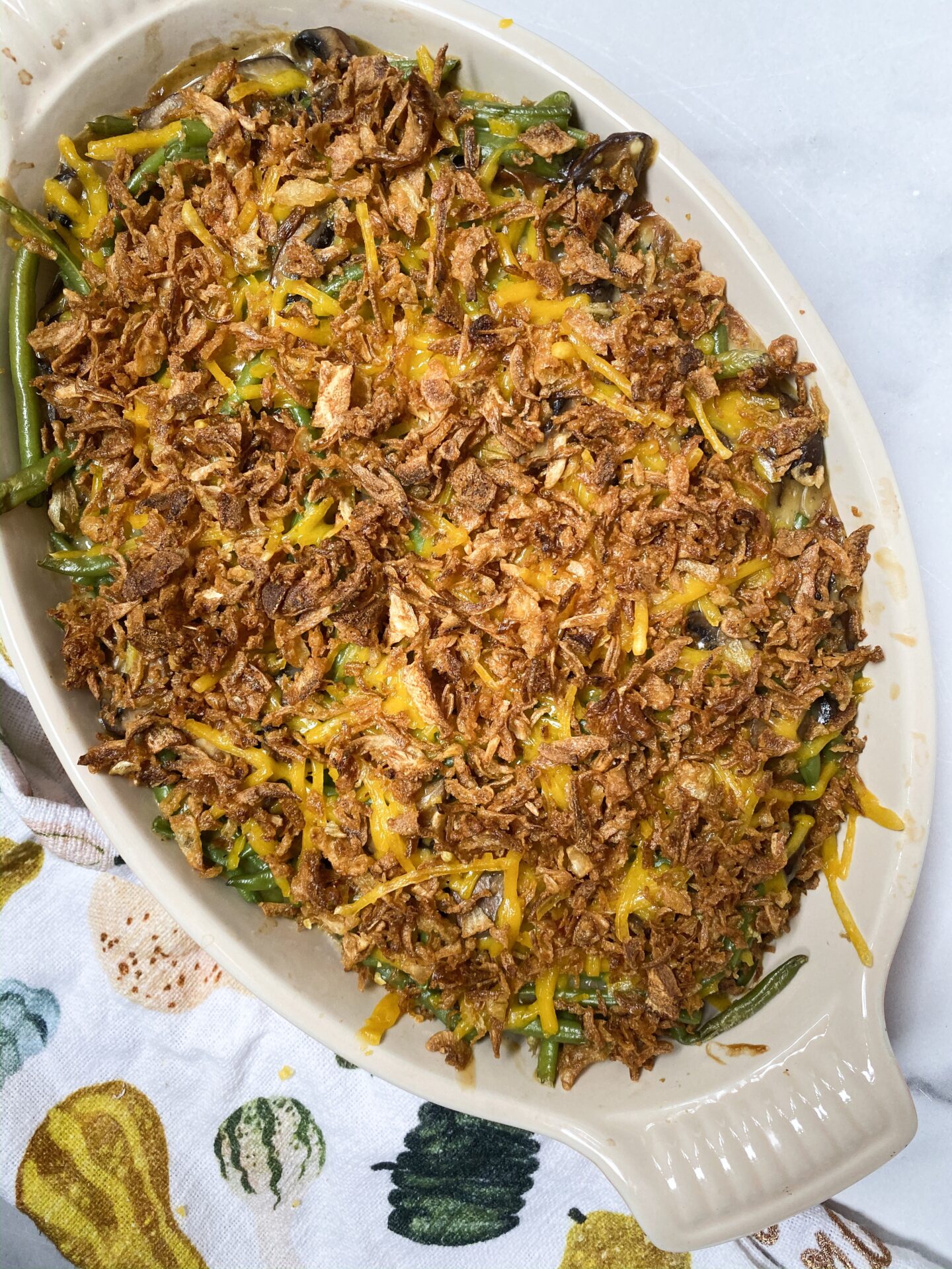 Cheezy Green Bean Casserole – Plant Based Jane