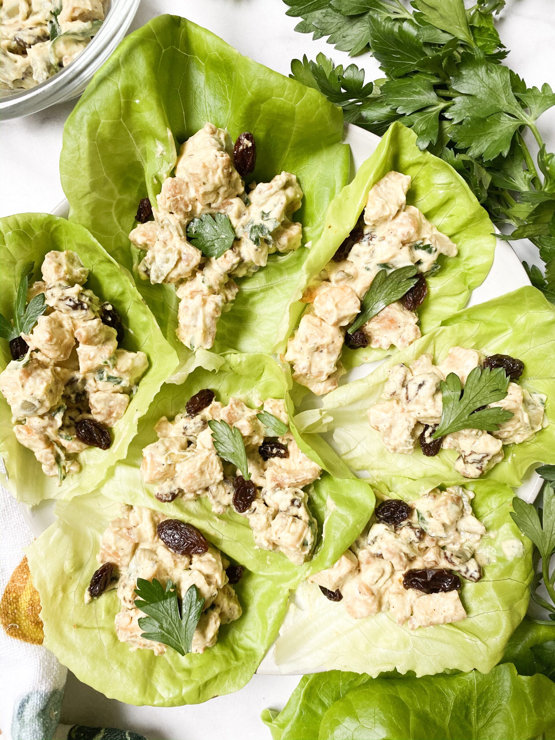Moroccan Inspired Lettuce Cups