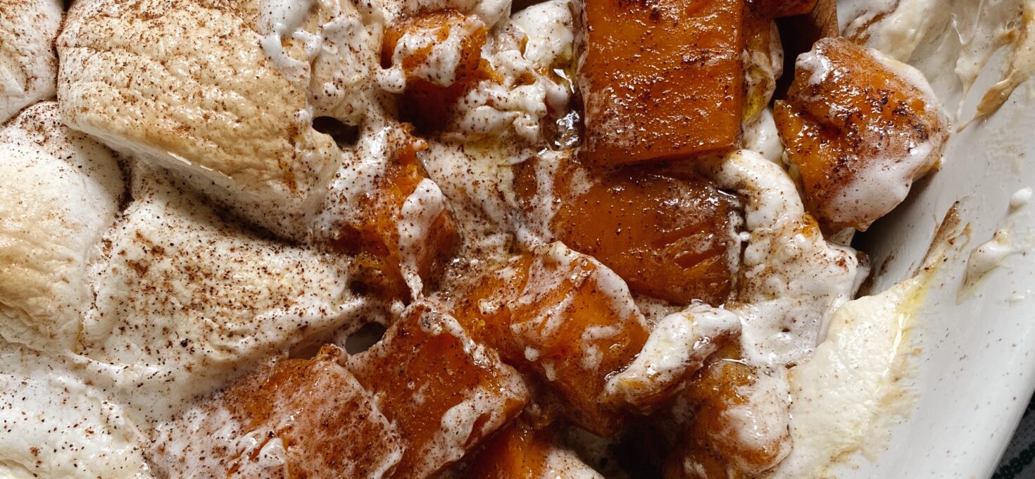 Candied Sweet Potatoes with Marshmallows